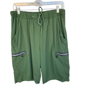 Little Donkey Andy Shorts Mens Extra Large Green Pull On Outdoor Hiking Casual